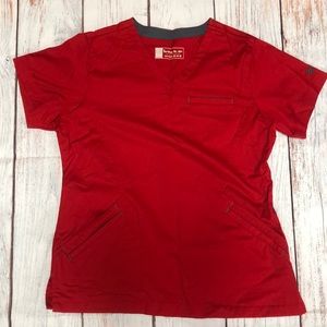 Bring It On (BIO) scrub top